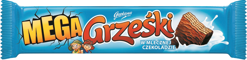 MEGA Grzeski Milk Chocolate Coated